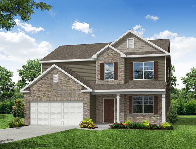 Newberry Floor Plan Hampton Woods Eastwood Homes